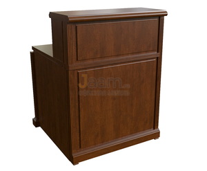 Стойка ресепшн Элемент ресепшн 80 прямой 30101