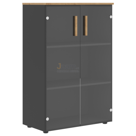 Мебель для персонала Офисный шкаф со стеклянными дверьми FMC 80.2