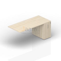 Мебель для персонала Стол с приставным шкафом Tower (меламиновый аулет) ETPM168T072