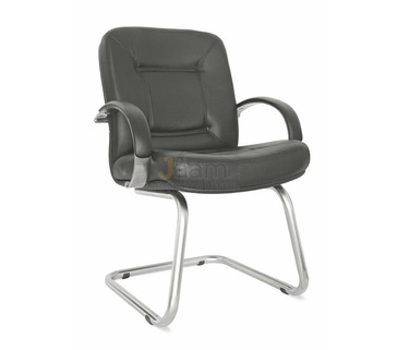 Офисный стул Сенатор хром короткий конференц