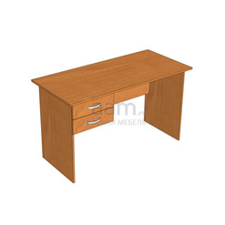 Мебель для персонала Стол письменный с 2 ящ. Л/Пр. Б130/2