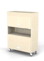 Мебель для персонала Шкаф открытый, 2 глухие лифт-двери BR82.0366