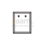 Мебель для гостиниц Панель настенная под верхнюю одежду ГР 730 ОАН