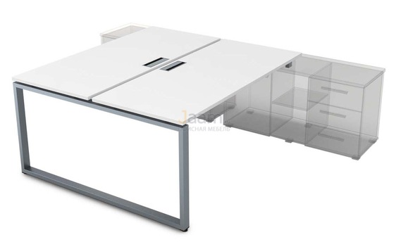 Мебель для персонала Бенч на 2 рабочих места СПБ-О.984