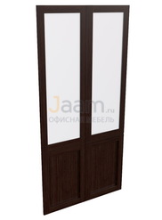 Кабинет руководителя Наполнение двухстворчатого шкафа со стеклом 25551