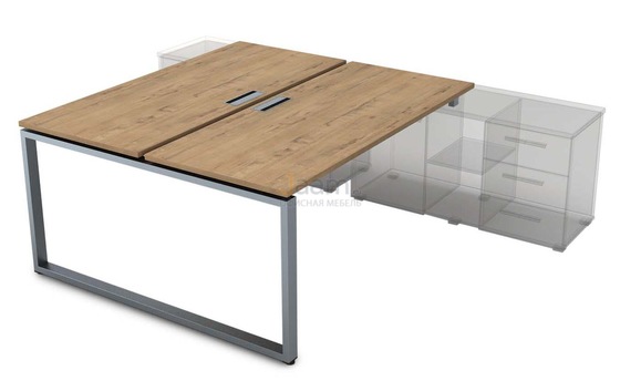 Мебель для персонала Бенч на 2 рабочих места СПБ-О.984