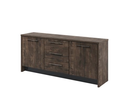 Тумба Torston T-13-01 2200x520x970 (Дуб Бунратти/Антрацит)