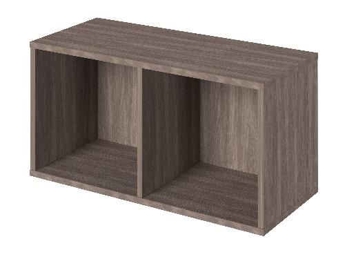 Полка навесная Public comfort Р-046 710x312x362 (Белый/Джара Госфорт)