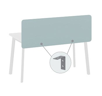 FLEX Экран для стола 158
