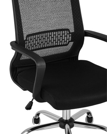Кресло офисное TopChairs Style черное (Компьютерное кресло Style черный)