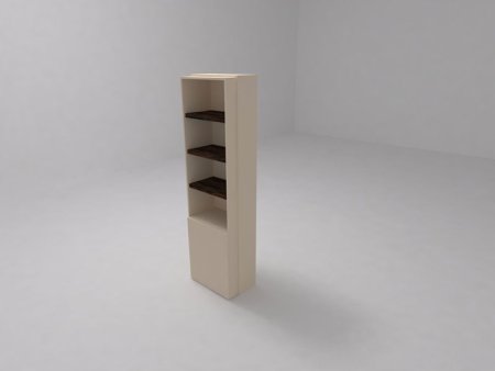 Полки для шкафа 3 шт Brix 1BR.00.67 560x350x40 (Бежевый (акрил))