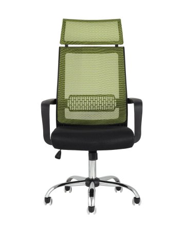 Кресло офисное TopChairs Style зеленое (Компьютерное кресло Style зеленый)