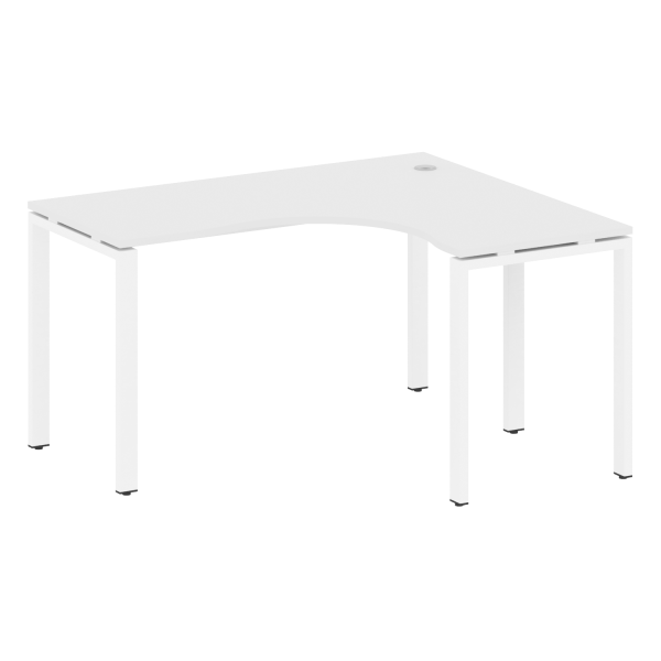 Стол криволинейный правый Metal System Style БП.СА-3 Пр 1400x1200x750