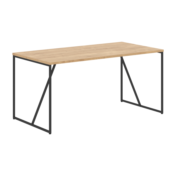 Стол рабочий LOFTIS LST 1580 1560х800х750 (Дуб БофордЧерный)