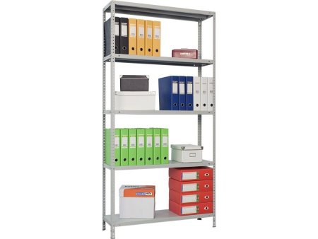 Медицинский стеллаж СТМ MS 220/100х40/6 (Серый)