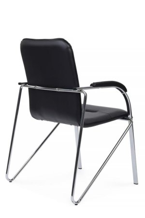 Стул Самба с пластиковыми подлокотниками SMB-03H Черный (Черный)