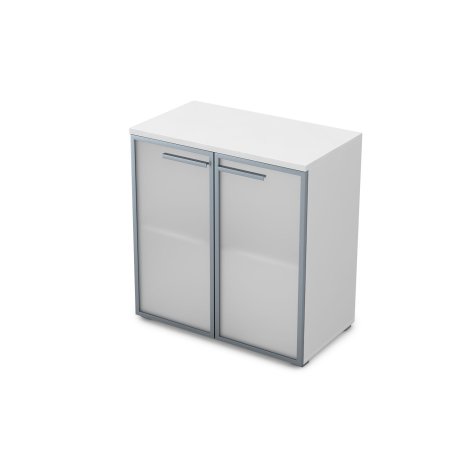 Шкаф Gloss 9Ш.023.3 800x450x845 (Белый премиум)
