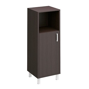 Шкаф для документов ЛЕВЫЙ, дверь ДСП без замка + ниша Борн B 421-811 480x450x1310