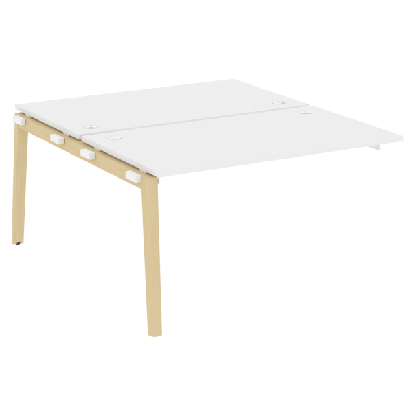 Наборный элемент рабочей станции на деревянных опорах Onix Wood OW.2.NRS-3.8 1380x1635x750