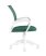 Кресло офисное TopChairs ST-BASIC-W зеленый крестовина пластик белый (Компьютерное кресло ST-BASIC-W зеленый)