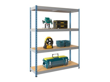 Стеллаж SB 200x152x51/4 (Синий | Серый)