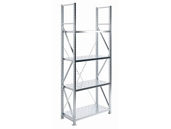 Стеллаж MS U 250/100x50/4 (Нагрузка на полку 300)