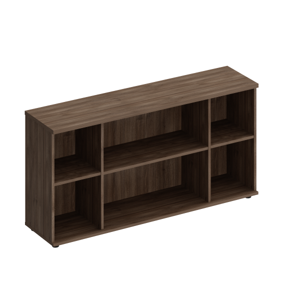 Каркас шкафа комбинированного низкого Комфорт КФ К.521 1540x380x750 (Дуб шамони темный)