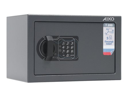 Мебельный сейф AIKO Т-200 EL (Графит)