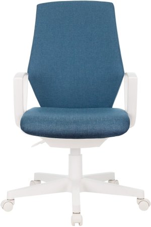 Кресло CH-W545 синий 38-415 крестов. пластик пластик белый (Синий)