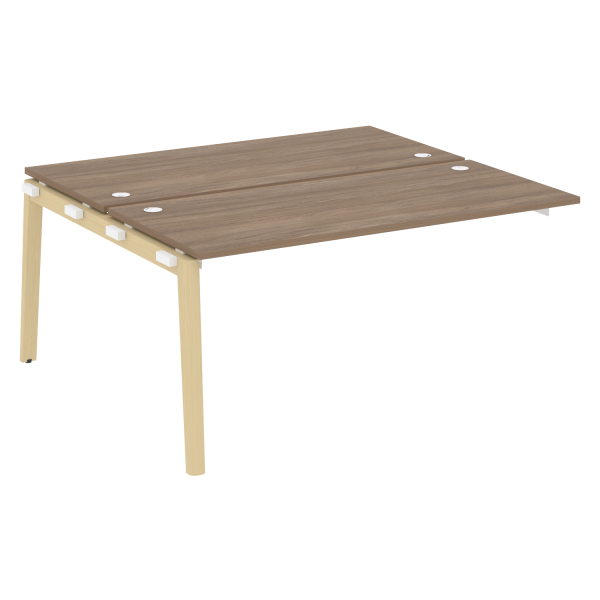 Наборный элемент рабочей станции на деревянных опорах Onix Wood OW.2.NRS-4.7 1580x1475x750