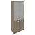 Шкаф высокий широкий Style Л.СТ-1.2 778x410x1980