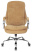 Кресло руководителя T-9950SL Fabric горчичный Velvet 73 крестов. металл хром
