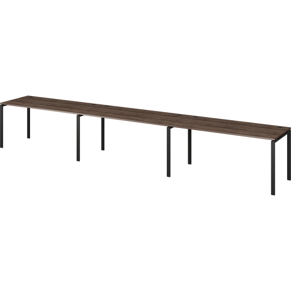 Бенч линейный на 3 рабочих места Арго-М АМБЛ-004-3 4800x730x760