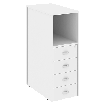 Тумба 4 ящика завершающая, левая Onix O.R-TV-4L 436x767x1185
