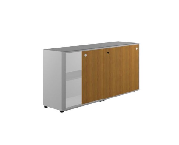 Шкаф низкий двери-купе X7 IDEC07B 1200x430x860 (Орех каналетто)