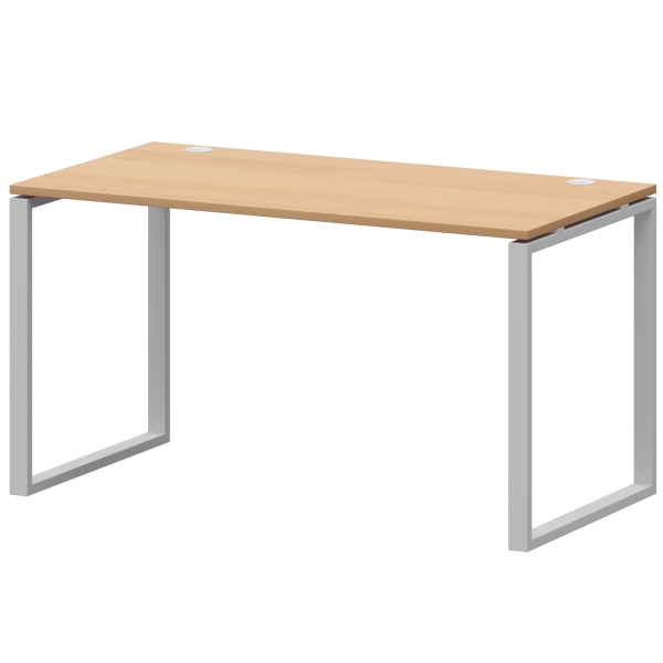 Стол на металлокаркасе Арго-М АМ.О-005.60 1800x600x760 (Ольха/Белый)