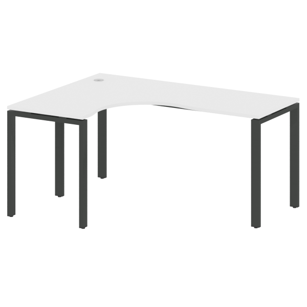 Стол криволинейный левый Metal System Style БП.СА-4 Л 1600x1200x750