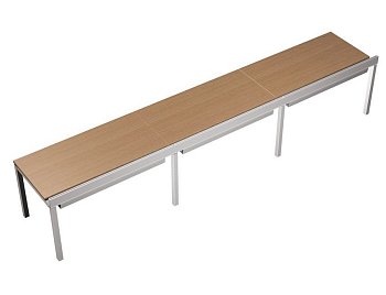 Рабочая станция с Prosystem Profiquadro КВ 0107-3 БВ 3600x800x750