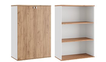Шкаф средний закрытый Foil (900х450х1350)