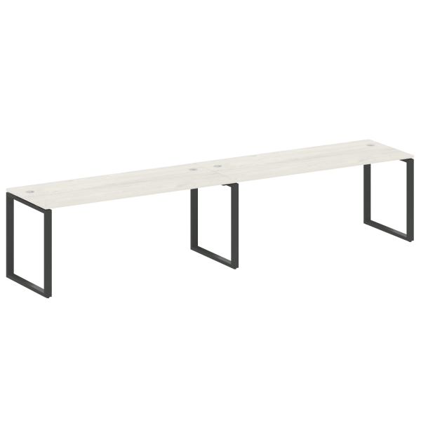 Рабочая станция Metal System Style БО.СМ-2.5 3600x720x750 (Дуб Наварра/Антрацит металл)
