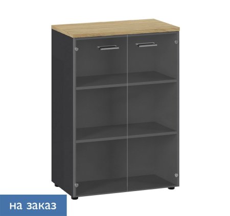 FLEX Шкаф средний со стеклом