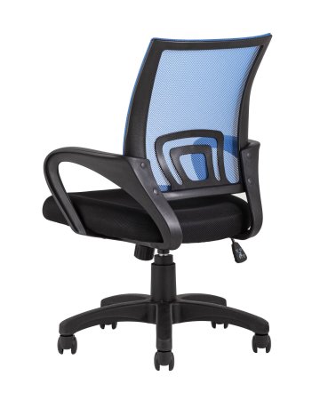 Кресло офисное TopChairs Simple синее (Компьютерное кресло Simple синий)