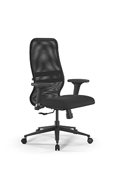 Кресло для руководителя Метта SynchroSit 8 B2-8D - X1+UMF(X1) /Uh00/Wh00/D02P(M20.B11.G19.W02)