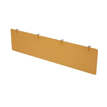 Экран подстольный оргстекло Gloss 9НЭК.130.1 Оранжевый 1600x4x400