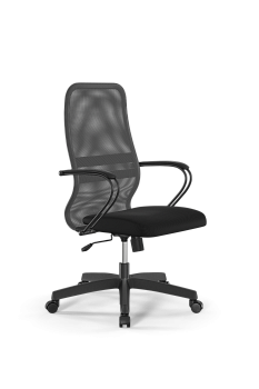 Кресло для руководителя Метта Sit 8 B2-8K - X1+UMF(X1) /Uh00/Wh00/K3bL(M09.B02.G15.W01)