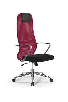 Кресло для руководителя Метта Sit 8 B1-8K - X1+UMF(X1) /Uh00/Wh00/K5cL(M09.B23.G18.W01)