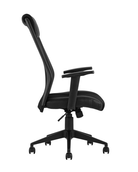 Кресло офисное TopChairs Studio черное (Компьютерное кресло Studio черный)