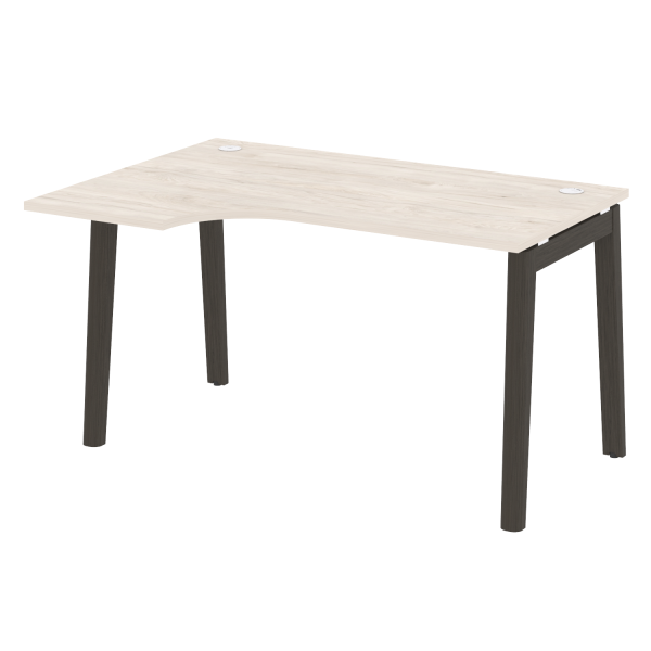 Стол эргономичный левый на деревянных опорах Onix Wood OW.SA-2L 1380x980x750