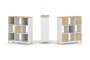 Набор стеллажа 2-х сторонний, 3 яруса SN.NSD-331 (1121х400х1248)