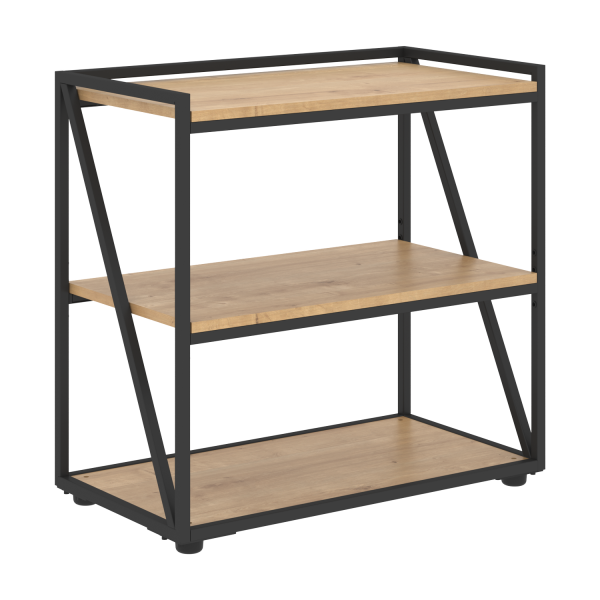 Стеллаж широкий LOFTIS LMLC 80 800х430х781 (Дуб Бофорд)